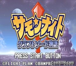 Summon Night Swordcraft Story 3 Gba Rom Download English Patch