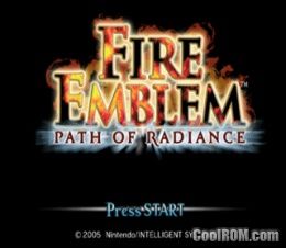 Gamecube fire emblem path of radiance