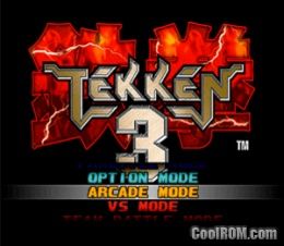 Tekken 3 ROM (ISO) Download for Sony Playstation / PSX ...
