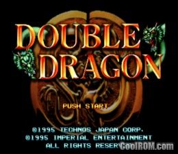 Double Dragon (Japan) ROM (ISO) Download for Sony Playstation / PSX ...