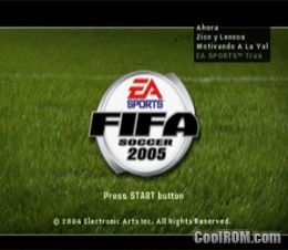 FIFA Soccer 2005 - CoolROM.com